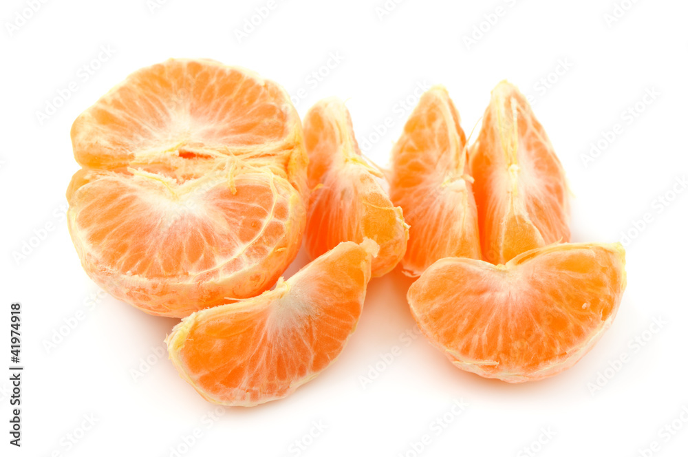 mandarine isolated on white mandarine isolated on white
