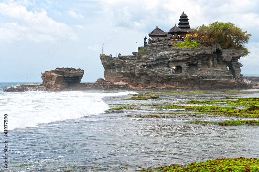 The Tanah Lot Temple, Bali, Indonesia.