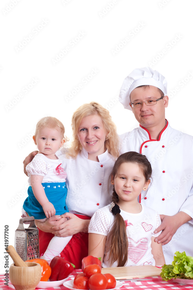 family cooking family cooking