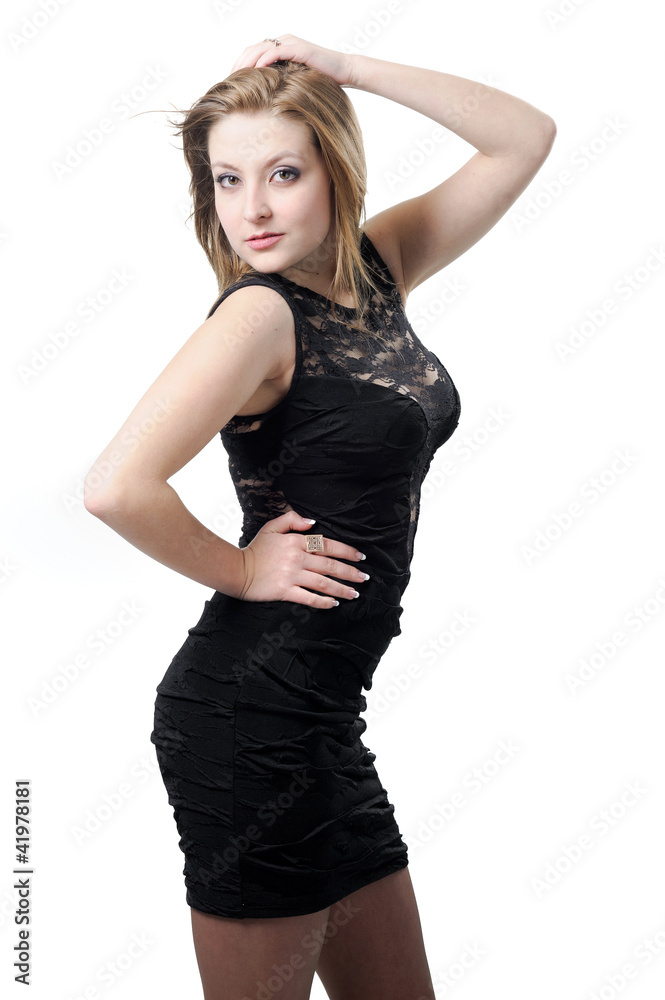 business woman. studio portrait on a white background. isolation business woman. studio portrait on a white background. isolation