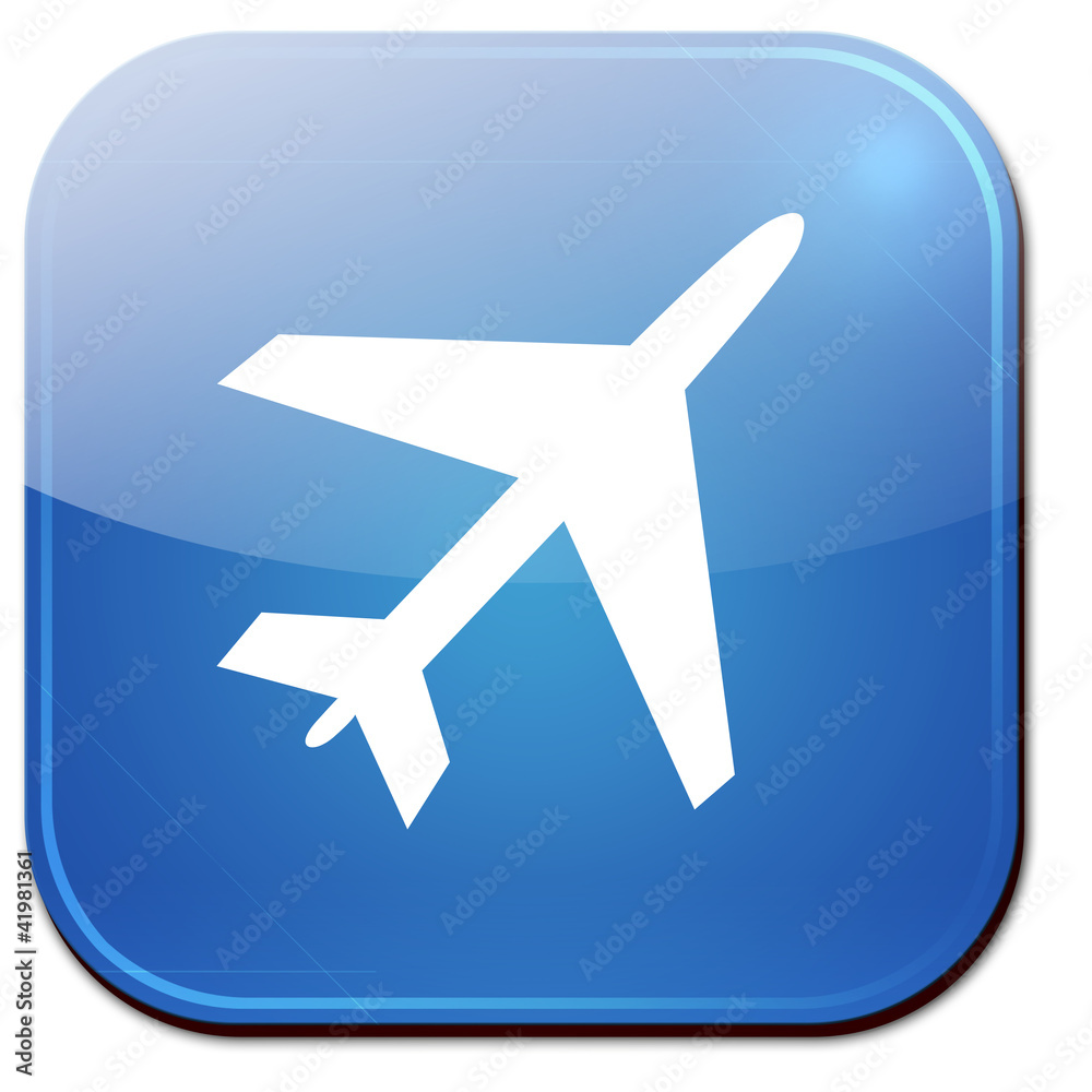 App Symbol Flugzeug Nahaufnahme App Symbol Flugzeug Nahaufnahme