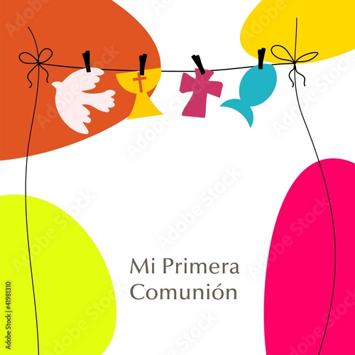 MI PRIMERA COMUNION