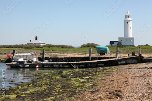 Fotografia The Quay and Lighthouse at Hurst castle