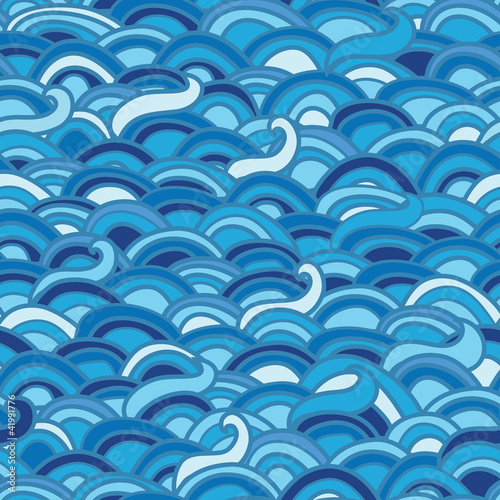 abstract seamless sea pattern