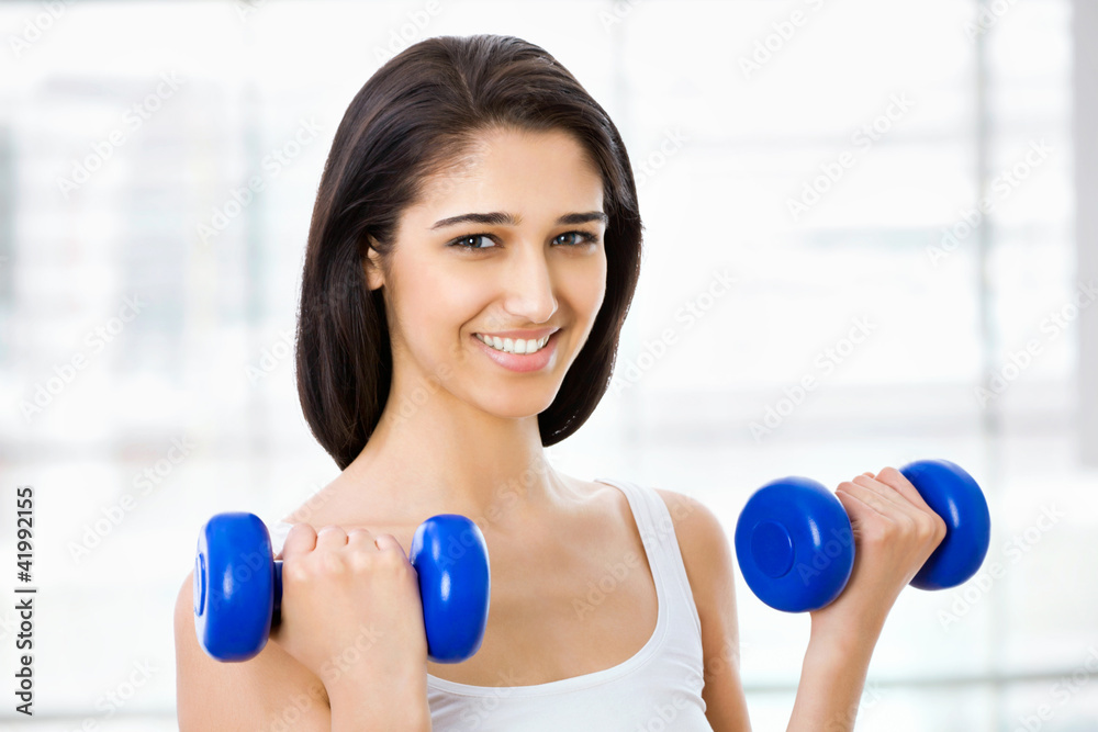 Portrait of fitness woman