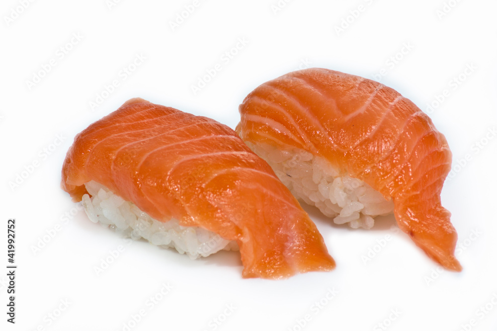 Various kinds of sushi and sashimi Various kinds of sushi and sashimi