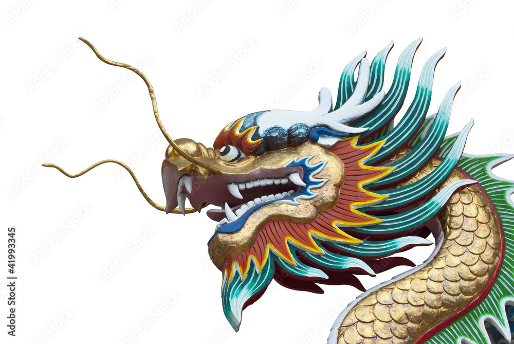 Obraz premium head of chinese dragon