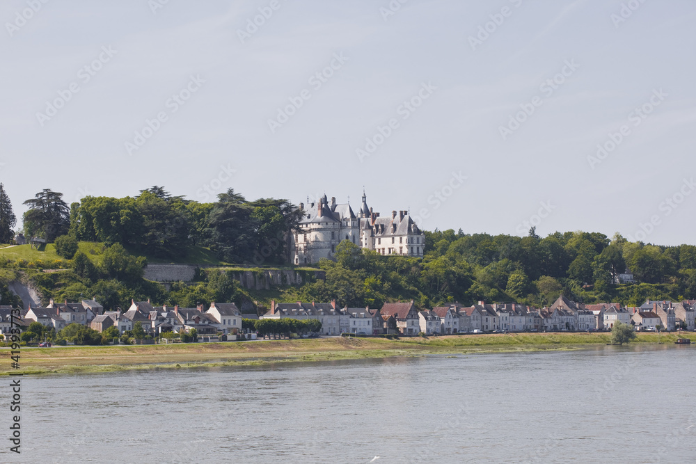 Chaumont sur Loire chateau in the Loire Valley of France Chaumont sur Loire chateau in the Loire Valley of France