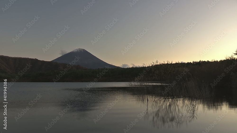 Fuji Mountain and Sai Lake,Autumn Landscape,in Yamanashi,Japan_3 Fuji Mountain and Sai Lake,Autumn Landscape,in Yamanashi,Japan_3