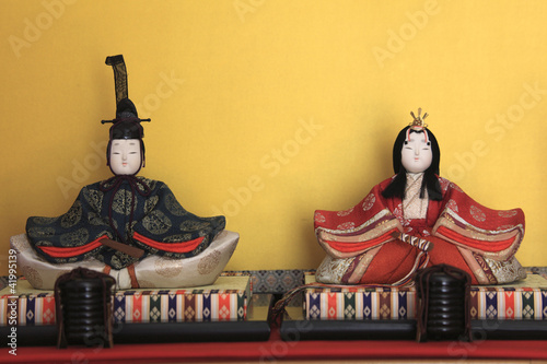 Japanese traditional doll Ohinasama photo