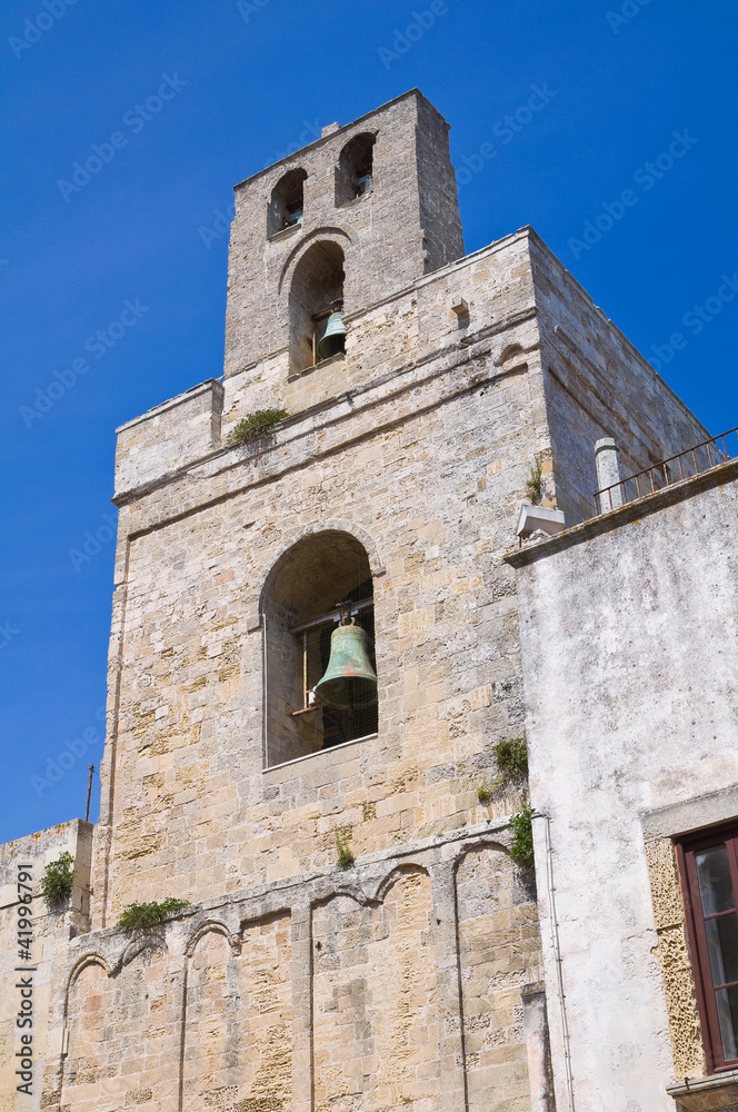 Norman belltower. Otranto. Puglia. Italy.
