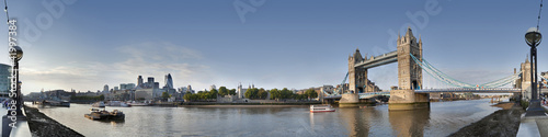 London Tower Bridge Panorama photo