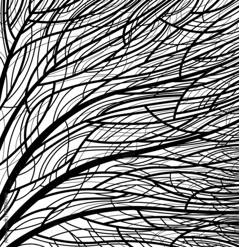 stylized tree pattern. eps8 vector