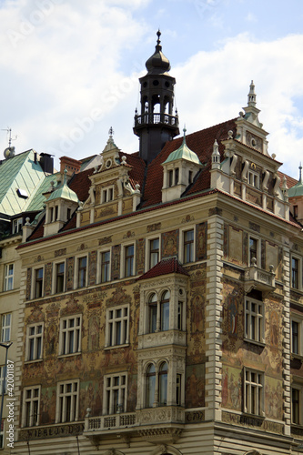 Prague famous houses
