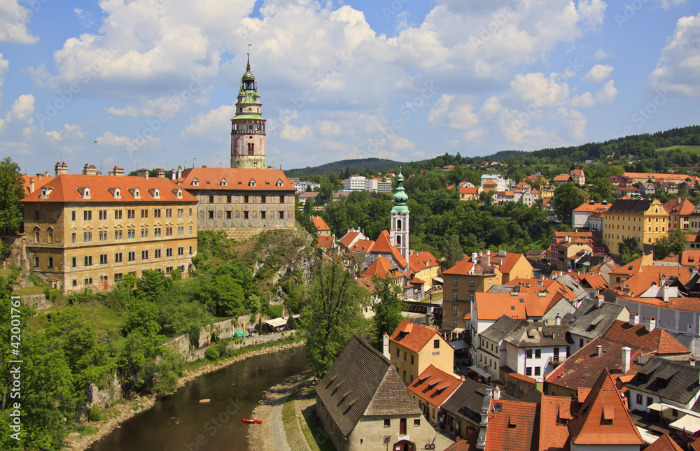 Cesky Krumlov castle, Czech Republic