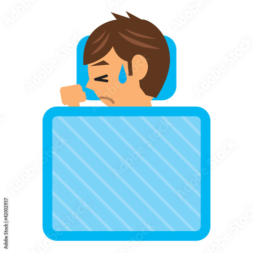 ビジネスマン イラスト 不眠症