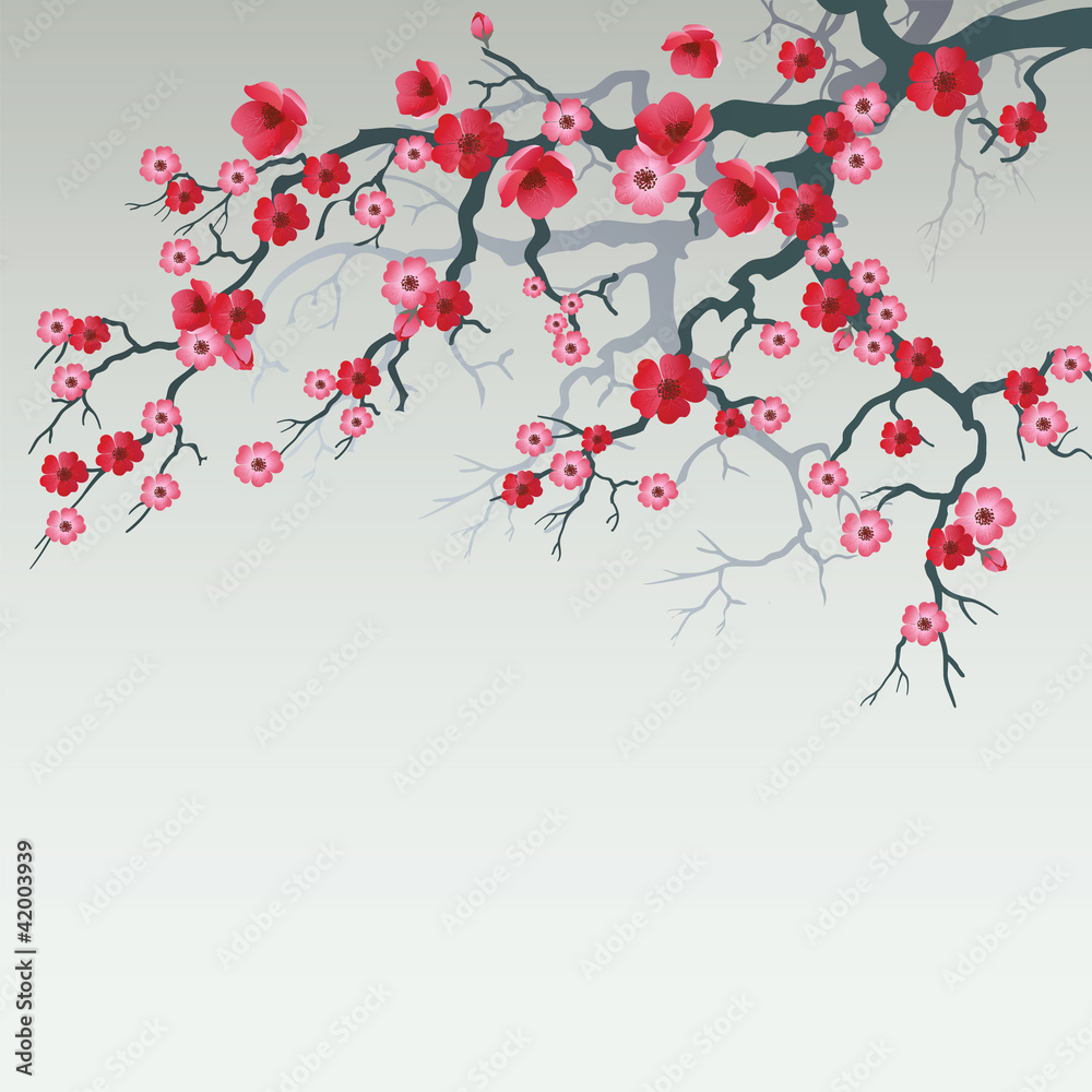 Obraz premium branch_sakura-04