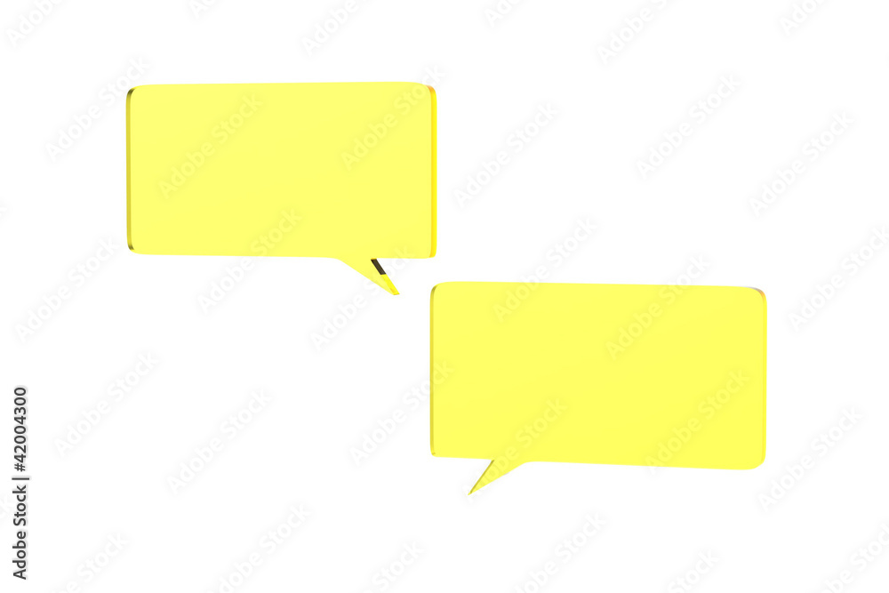 Speech bubbles Speech bubbles