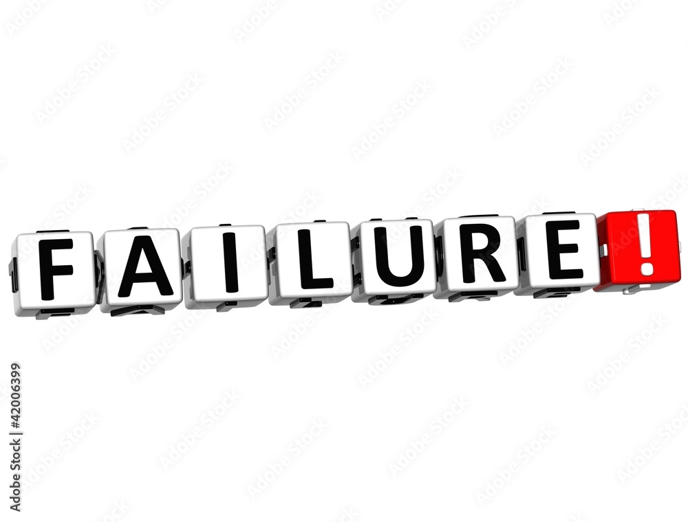 3D Failure Button Click Here Block Text 3D Failure Button Click Here Block Text