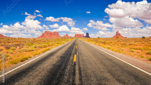 Monument valley road photo