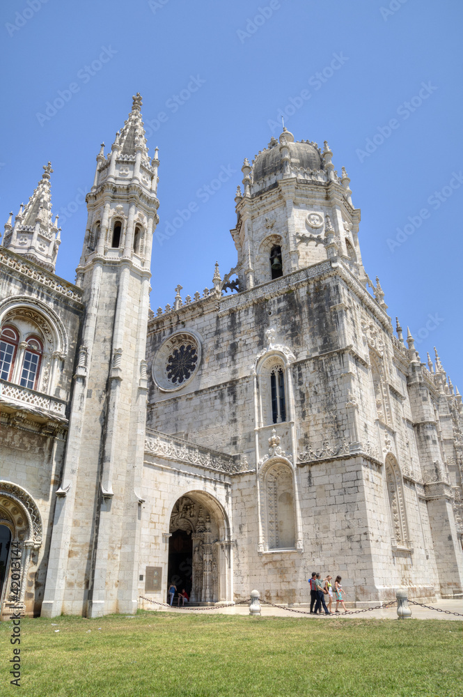 Jerónimos Monastery, Lisbon, Portugal.
