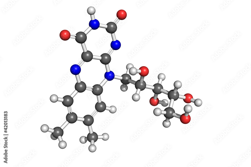 Vitamin B2 structure