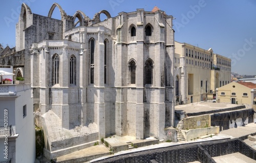 Carmo Convent, Lisboa, Portugal.