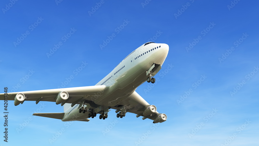 Fototapeta premium 飛行機