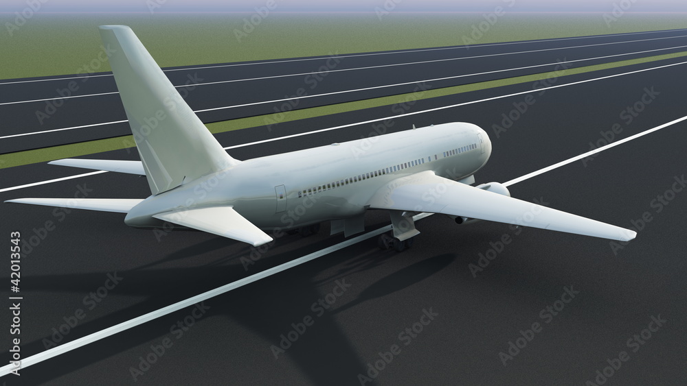 Fototapeta premium 飛行機