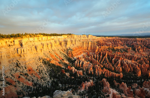 The Beautiful Sunrise at Bryce Point
