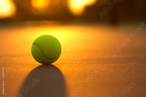 Tennis Ball at Sunset © 33ft