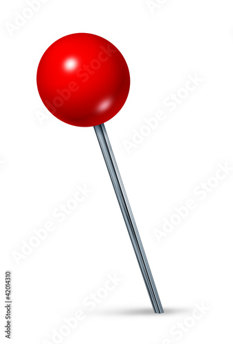 Red Pushpin
