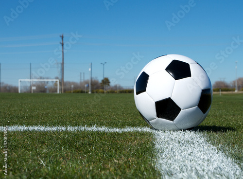 Soccer Ball on the Field © 33ft