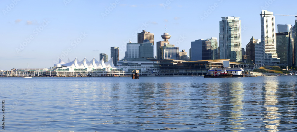 Fototapeta premium Canada Place and downtown Vancouver BC.