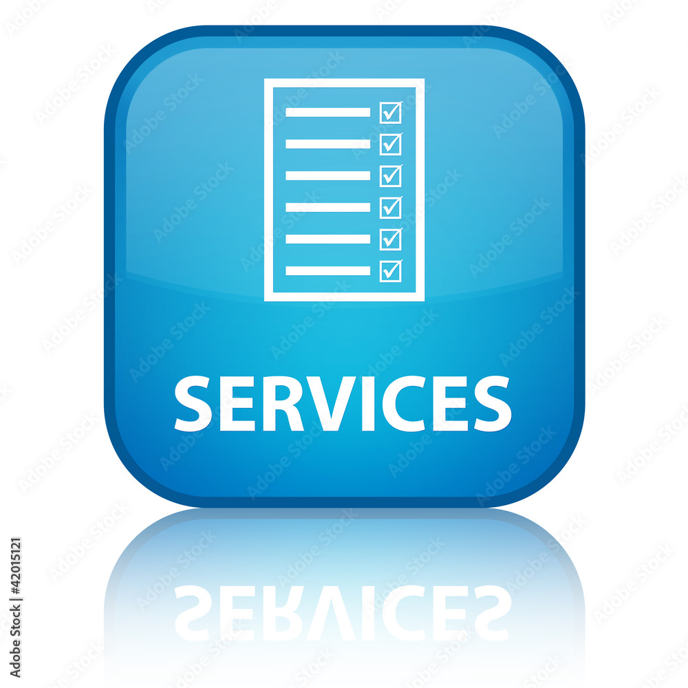 Services glossy button Services glossy button