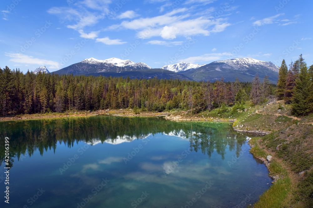 landscapes  in Banff National Park, Canada