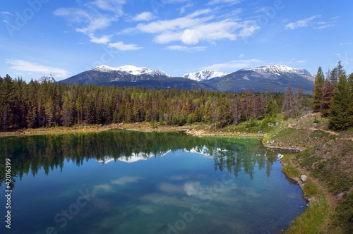 landscapes  in Banff National Park  Canada