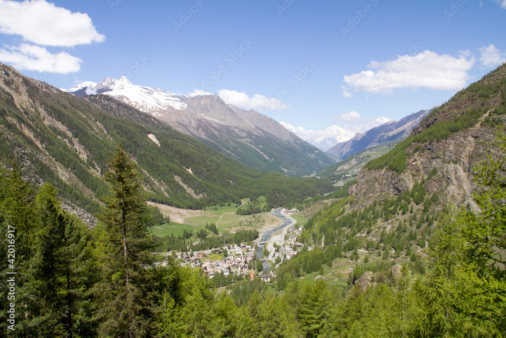 Fototapeta premium Vallée de Cogne, Italie