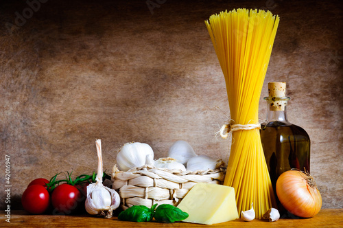 Italian cooking ingredients
