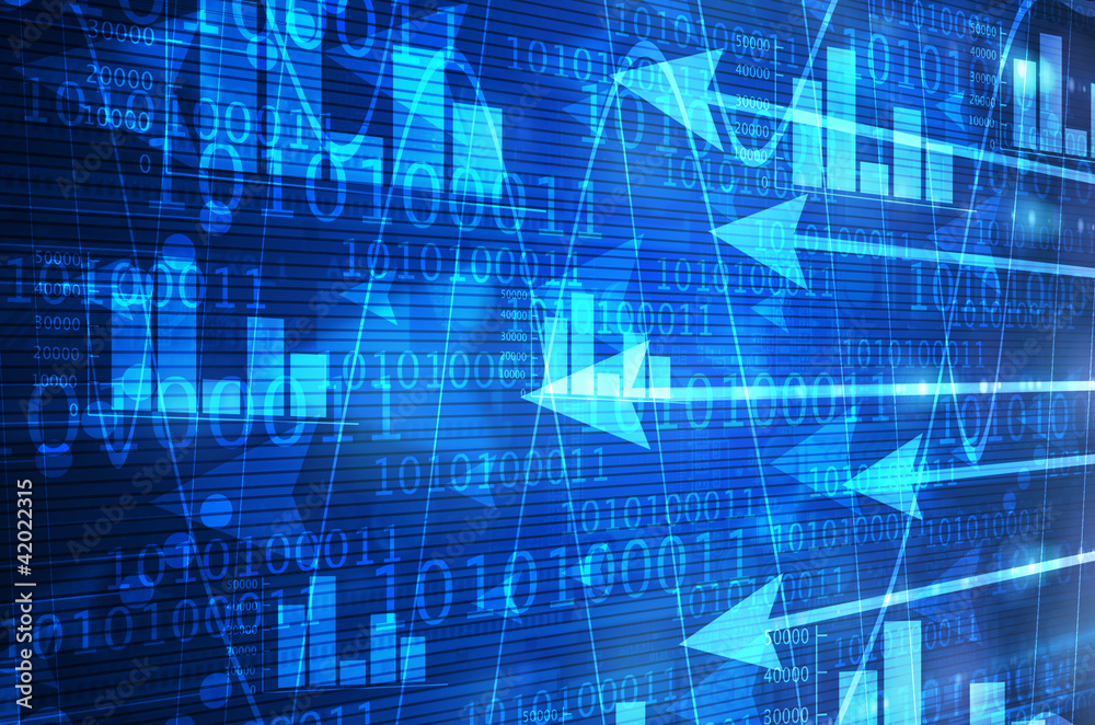 Blue arrow background Blue arrow background