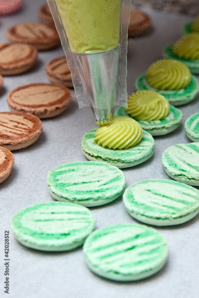 Préparation de Macarons Préparation de Macarons