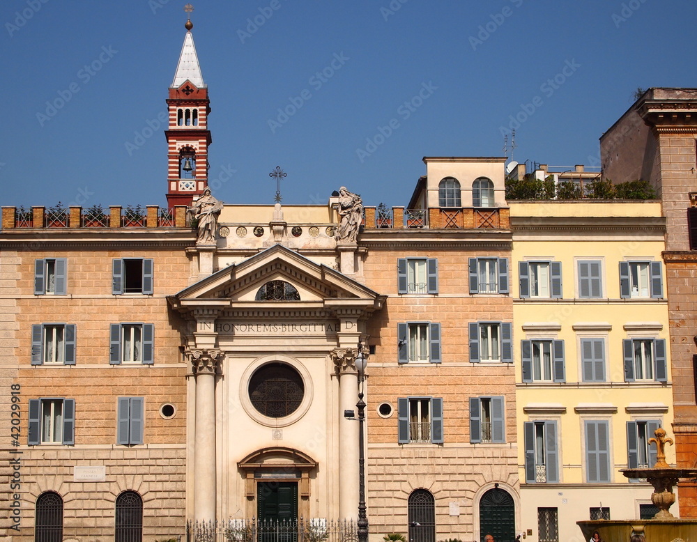 Obraz premium PALAZZI IN CENTRO STORICO A ROMA