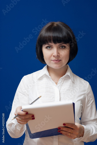 girl in studio