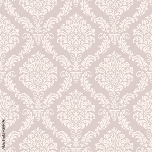 Seamless damask pattern