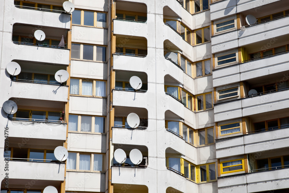 Naklejka premium Kreuzberg - Hochhaus
