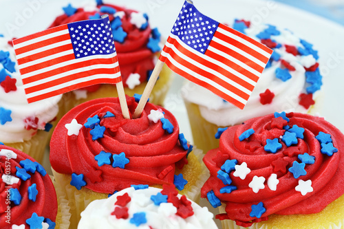 Independence Day Cupcakes photo