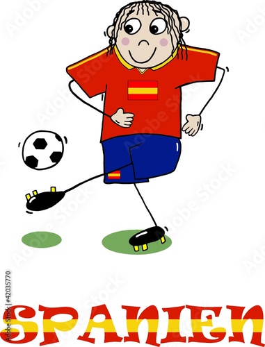 Fußballspieler Spanien