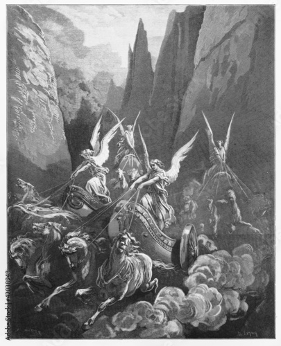 Vision of the four chariots
