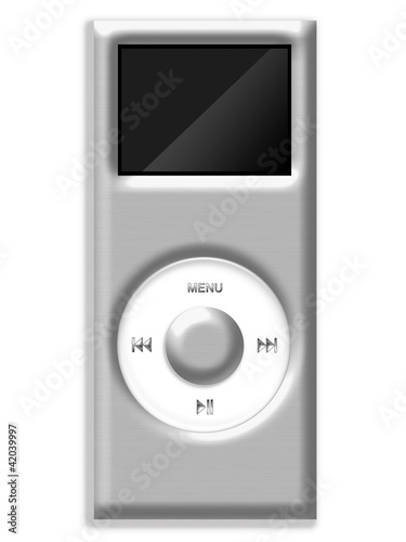 Ilustração - leitor de mp3