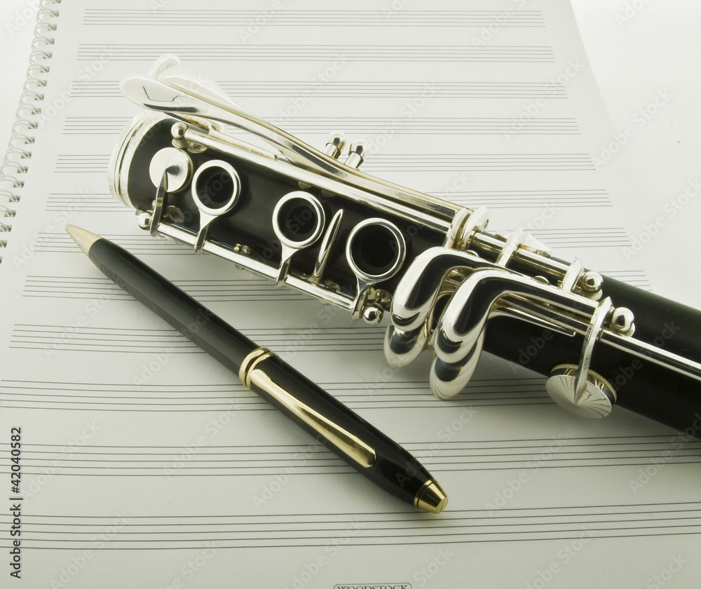 Fototapeta premium clarinet
